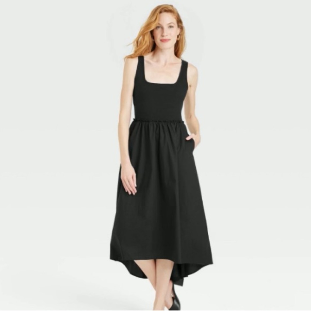 A New Day Asymmetrical Midi Ballet Dress